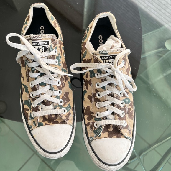 Converse | Camouflage sneakers size 11 (run small - fits Women’s size 10) - Picture 2 of 9